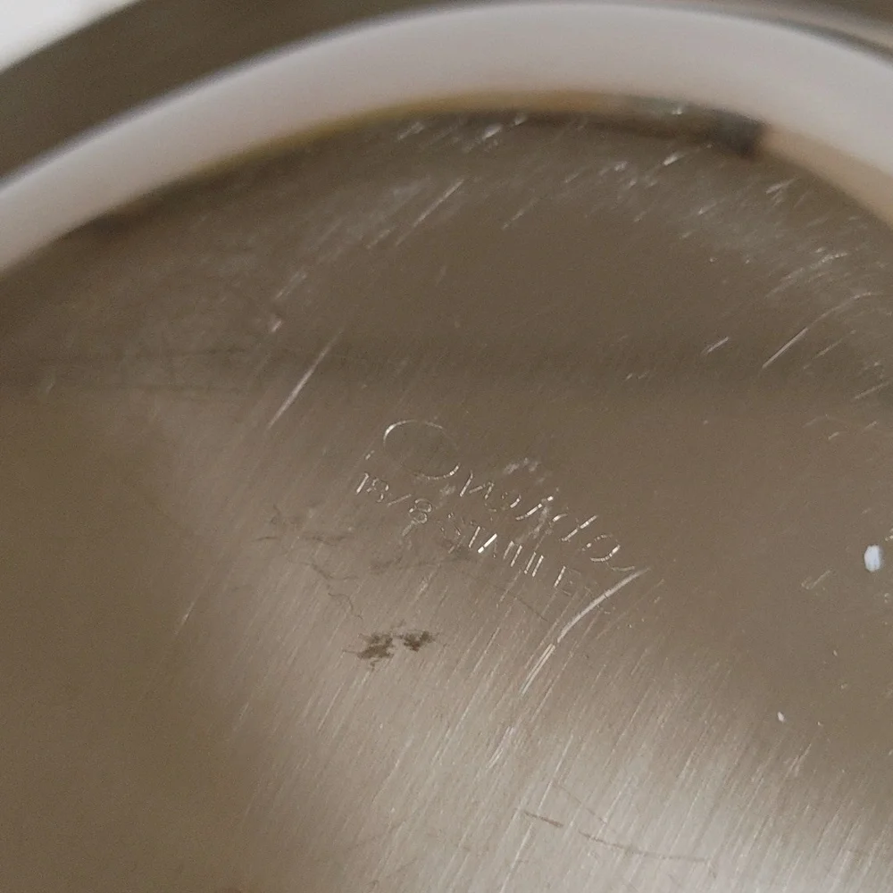 Mid Century Oneida Oval Stainless Steel Covered Serving Dish